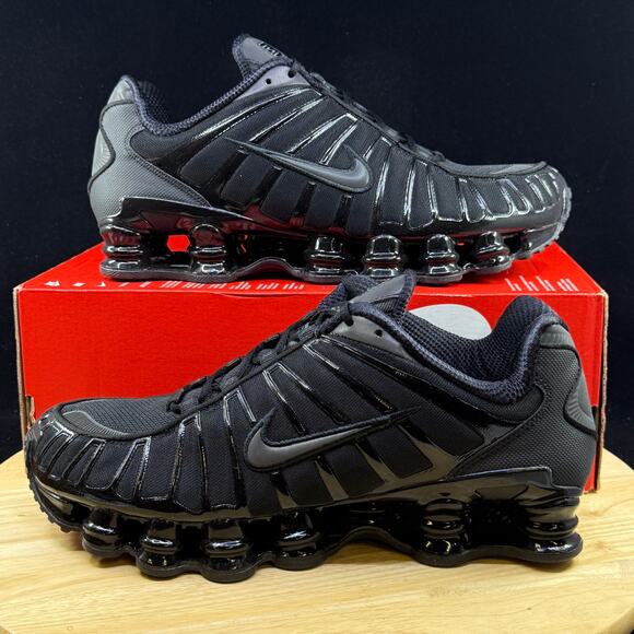Size 10 - Nike Shox TL Black/Metallic Silver/Lemon Twist IQ0167-001 main image 4